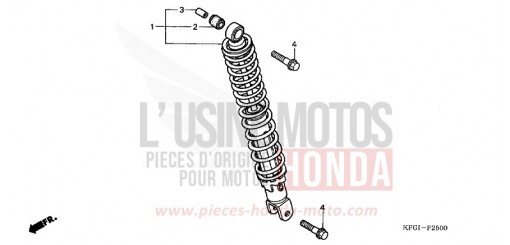 REAR CUSHION FES2502 de 2002